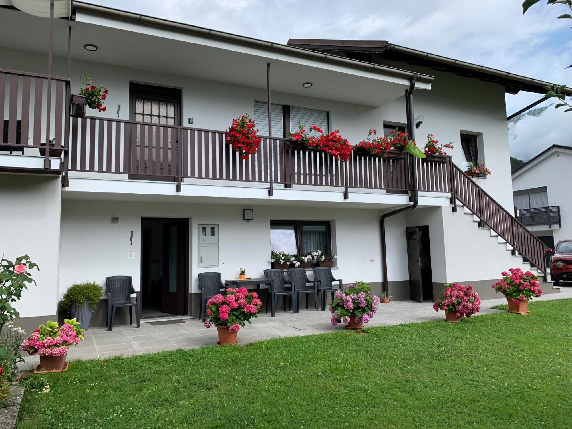 Apartma Panorama Kobarid Exterior foto